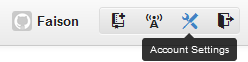 GitHub Settings Icon