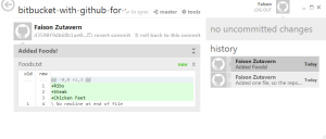 Commits are synced